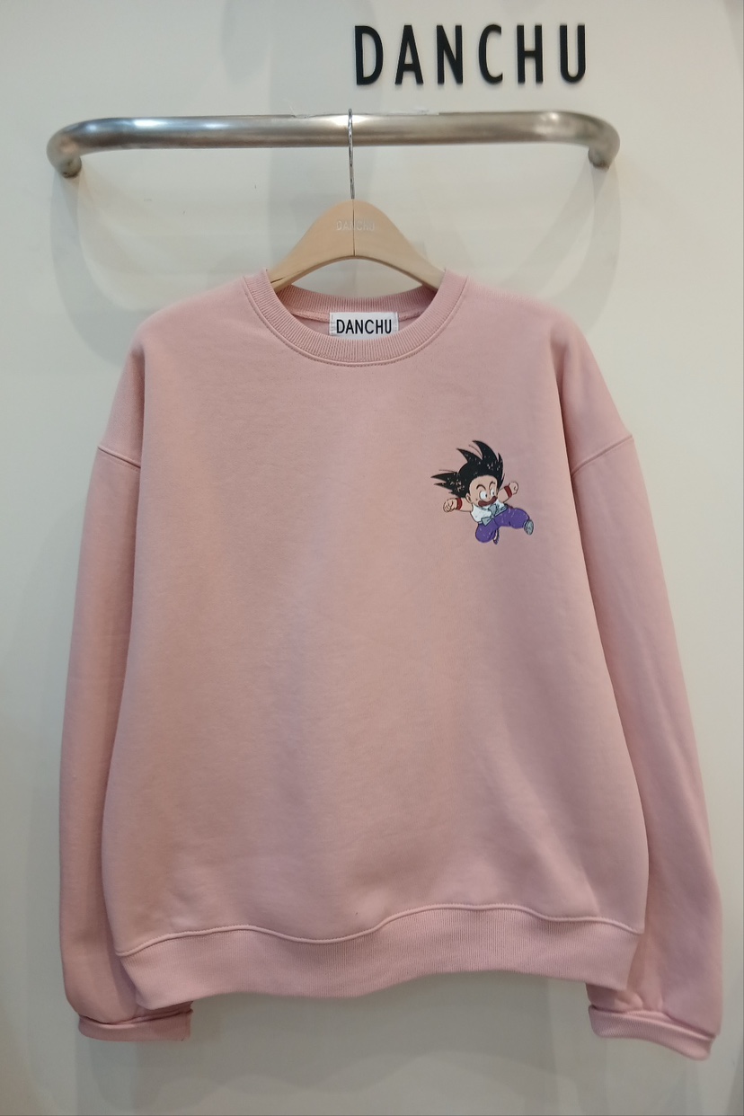 DANCHU東大門㊣實拍女士新款時尚休閑人氣職業衛衣羊毛衫加絨DANCHU衛衣圖色3