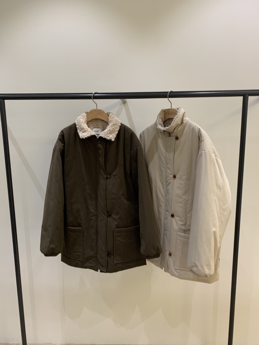 NOUVEAU東大門㊣實拍女裝新款時尚推薦熱賣25秋冬夾克羊毛高領NOUVEAU夾克