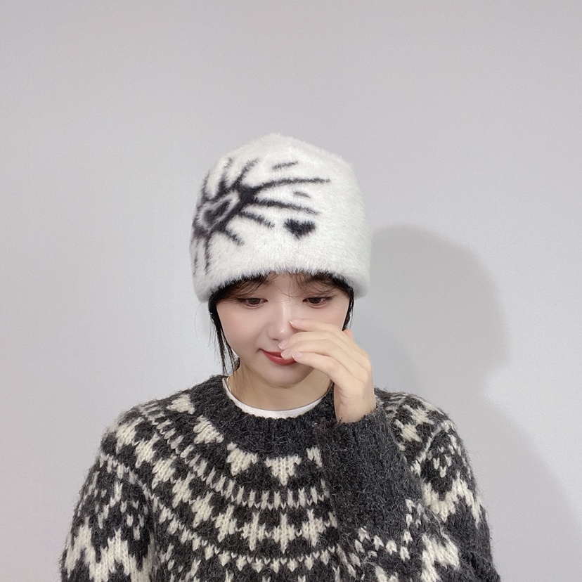 LOVELY HAT韓國直郵㊣女裝新款25秋冬休閑真品時尚人氣帽子LOVELY HAT帽子圖色2