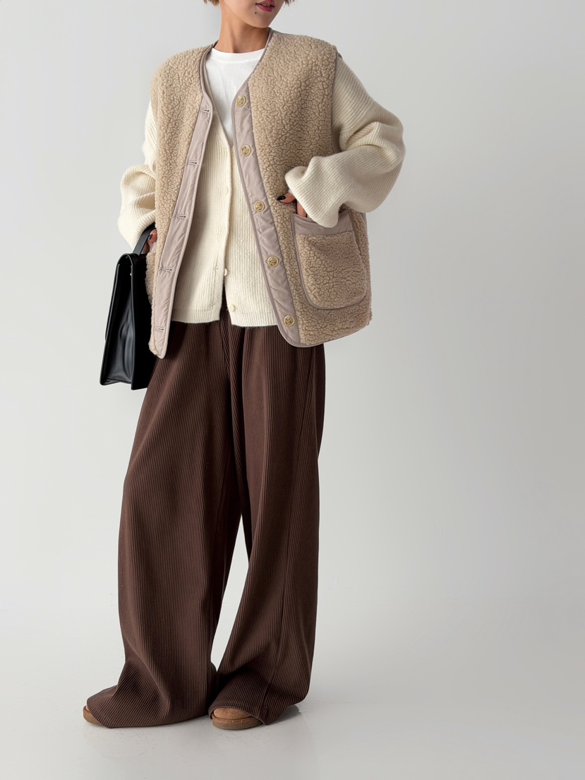 ANGLOG BEIGE東大門㊣實拍女士新款休閑熱賣推薦真品馬甲羊毛ANGLOG BEIGE馬甲