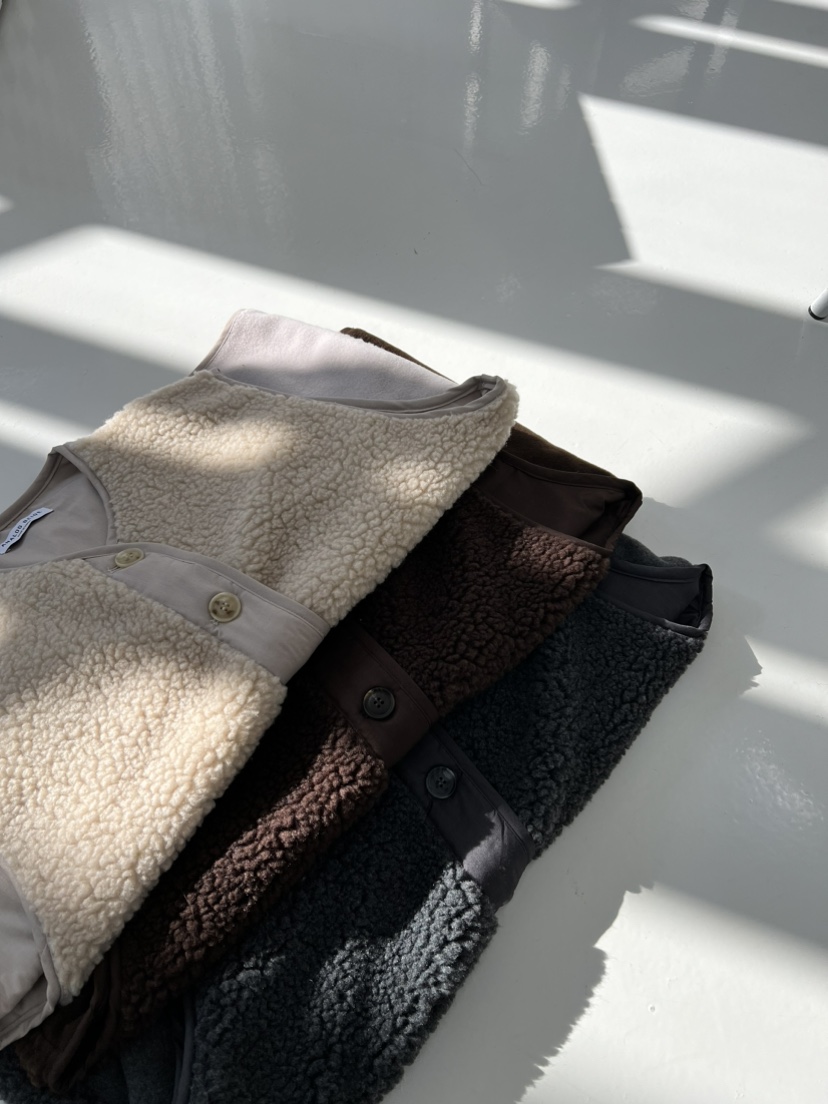 ANGLOG BEIGE東大門㊣實拍女士新款休閑熱賣推薦真品馬甲羊毛ANGLOG BEIGE馬甲