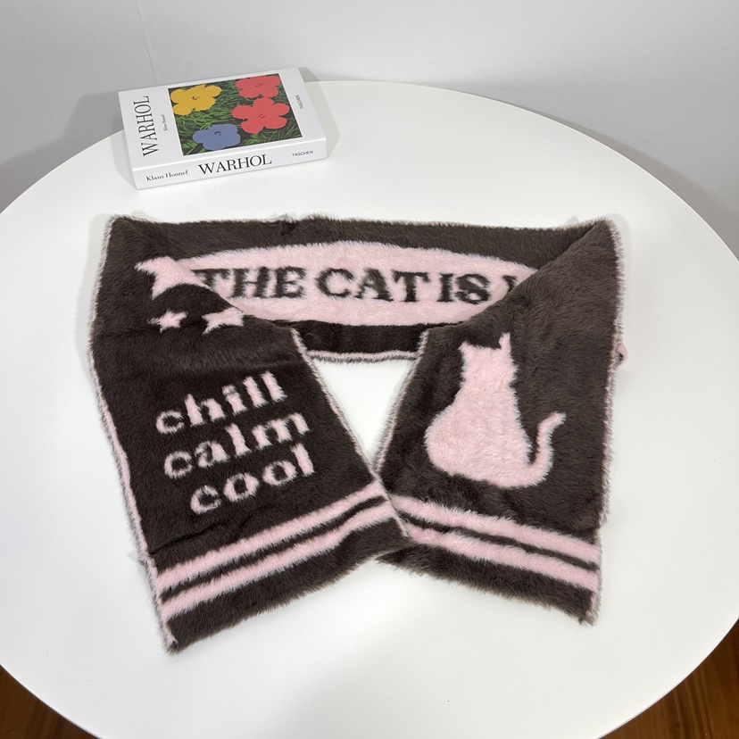 LOVELY HAT韓國直郵㊣女士新品時尚推薦25秋冬職業圍巾披肩LOVELY HAT圍巾/披肩圖色3