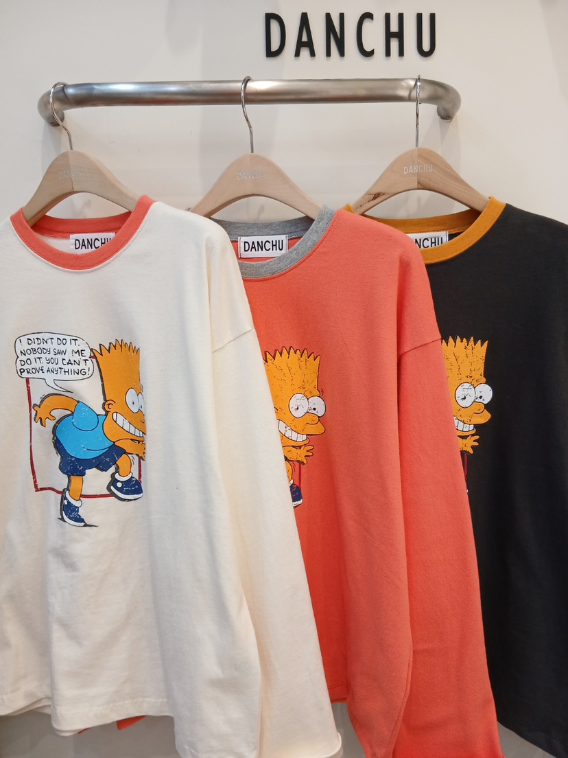 DANCHU東大門㊣直郵女士新款推薦時尚休閑真品人氣熱賣長袖T恤DANCHU長袖T恤