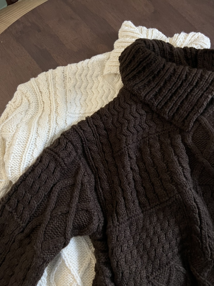 ANGLOG BEIGE韓國直郵㊣女裝新款時尚真品職業人氣25秋冬毛衣ANGLOG BEIGE毛衣