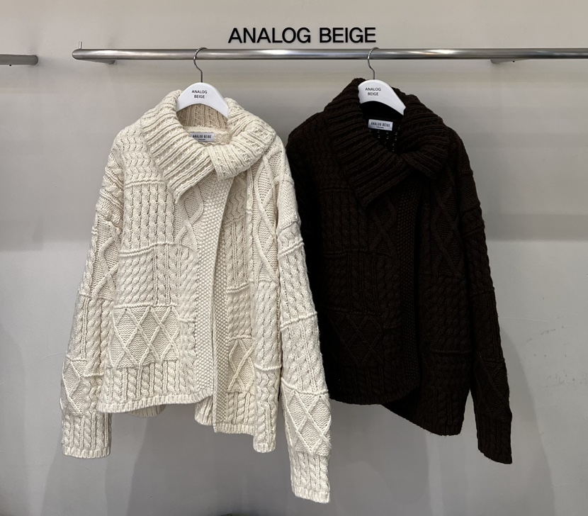 ANGLOG BEIGE韓國直郵㊣女裝新款時尚真品職業人氣25秋冬毛衣ANGLOG BEIGE毛衣