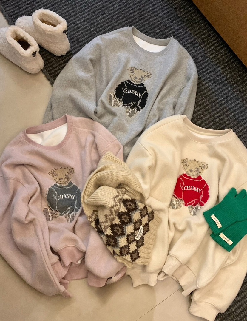 OLA東大門㊣實拍女裝新款時尚休閑熱賣推薦真品職業衛衣加絨mellor/OLA衛衣