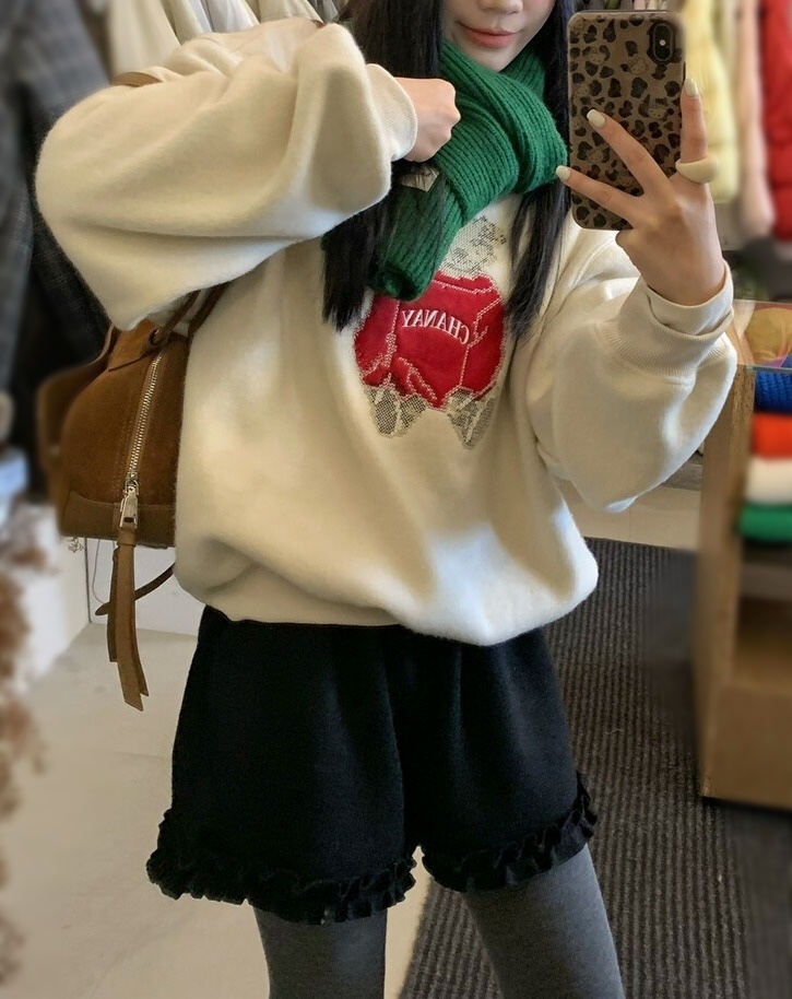 OLA東大門㊣實拍女裝新款時尚休閑熱賣推薦真品職業衛衣加絨mellor/OLA衛衣