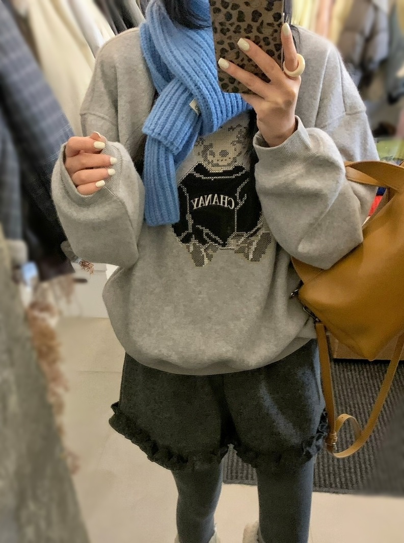 OLA東大門㊣實拍女裝新款時尚休閑熱賣推薦真品職業衛衣加絨mellor/OLA衛衣