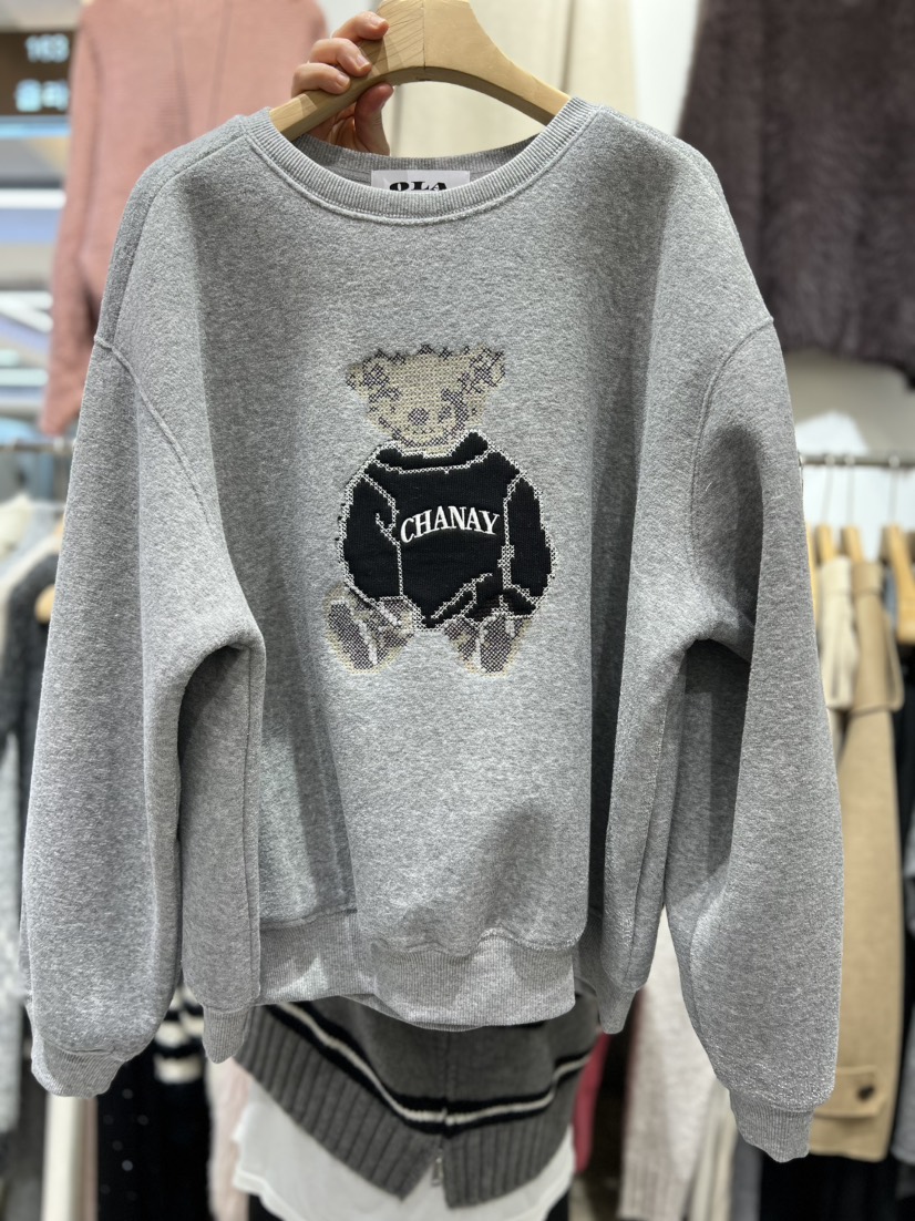 OLA東大門㊣實拍女裝新款時尚休閑熱賣推薦真品職業衛衣加絨mellor/OLA衛衣圖色3