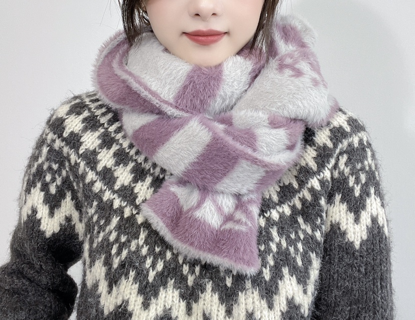 LOVELY HAT東大門㊣代購女裝新品推薦時尚25秋冬熱賣圍巾披肩LOVELY HAT圍巾/披肩圖色1