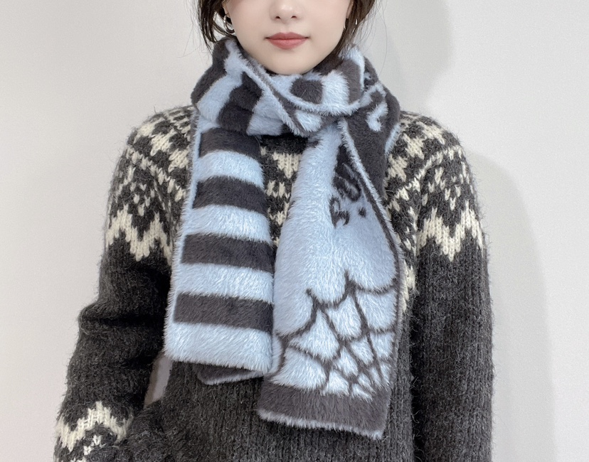 LOVELY HAT東大門㊣代購女裝新品推薦時尚25秋冬熱賣圍巾披肩LOVELY HAT圍巾/披肩圖色2