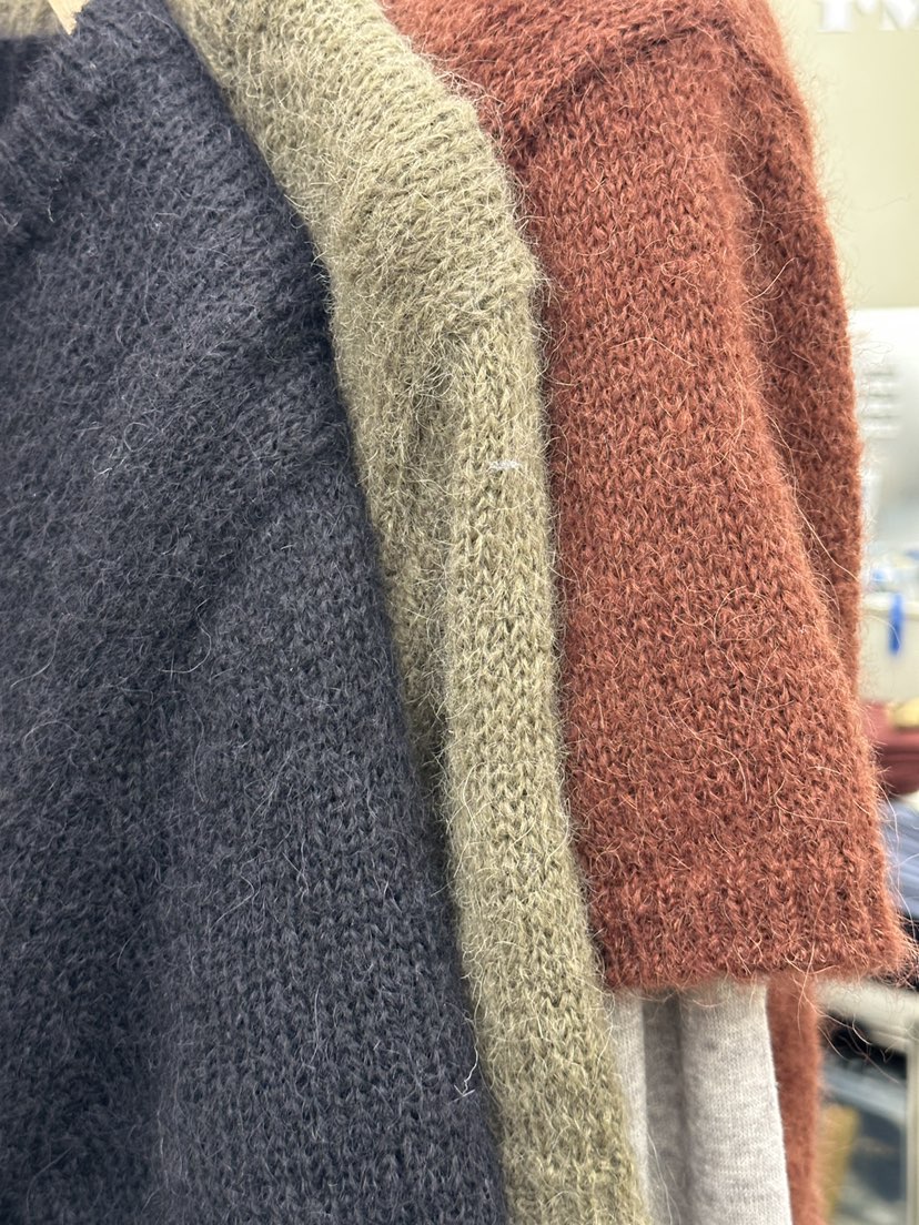 I MFACT韓國代購㊣女士新品推薦真品針織衫不含內搭馬海毛I MFACT針織衫