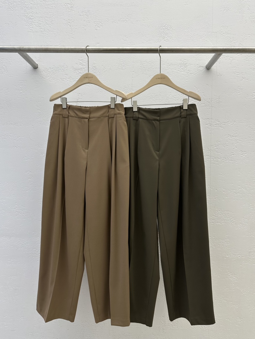 GORGEOUS韓國直郵㊣女士新款休閑25秋冬時尚真品推薦休閑褲GORGEOUS休閑褲