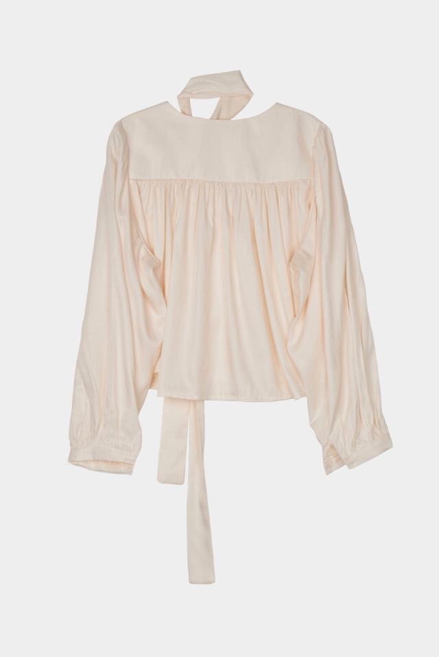 LETAILOR韓國代購㊣女裝新款熱賣休閑襯衫蕾絲衫含脖帶圍巾LETAILOR襯衫/蕾絲衫