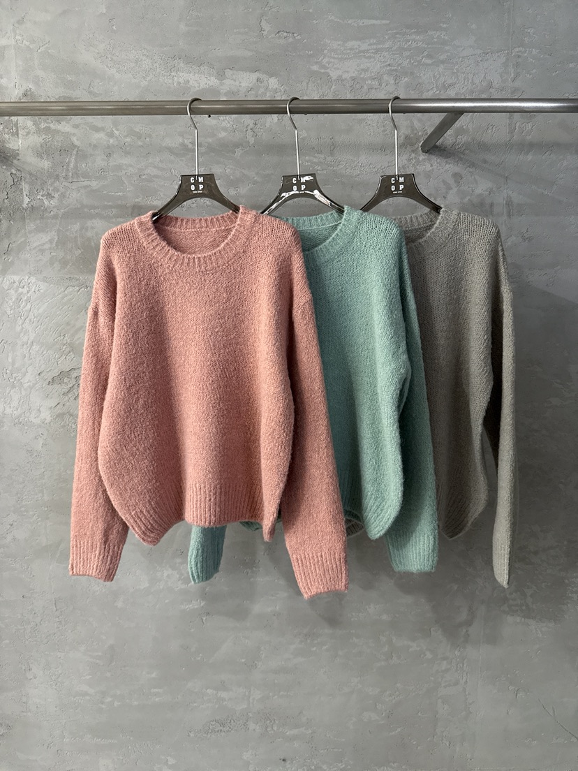 COME OPEN韓國代購㊣女士新品時尚職業推薦休閑25秋冬針織衫COMP-(COME OPEN)針織衫