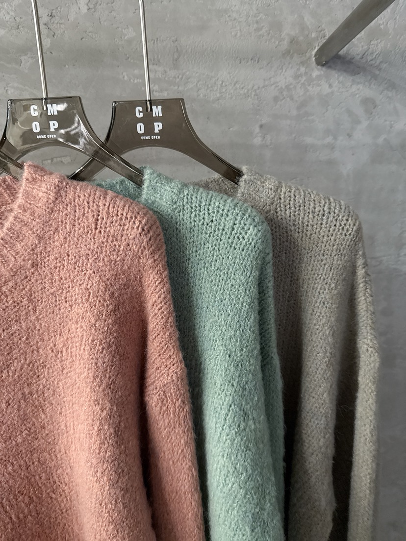 COME OPEN韓國代購㊣女士新品時尚職業推薦休閑25秋冬針織衫COMP-(COME OPEN)針織衫