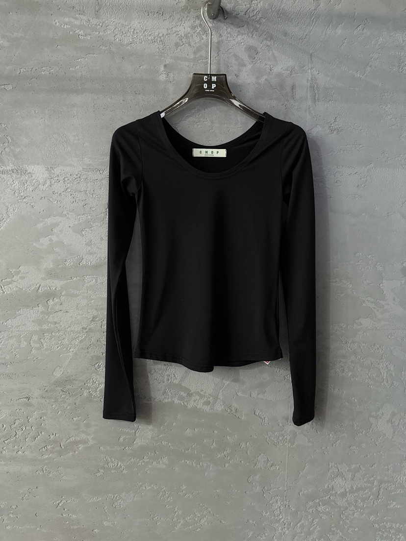 COME OPEN東大門㊣實拍女士新款推薦25秋冬時尚職業長袖T恤COMP-(COME OPEN)長袖T恤圖色4
