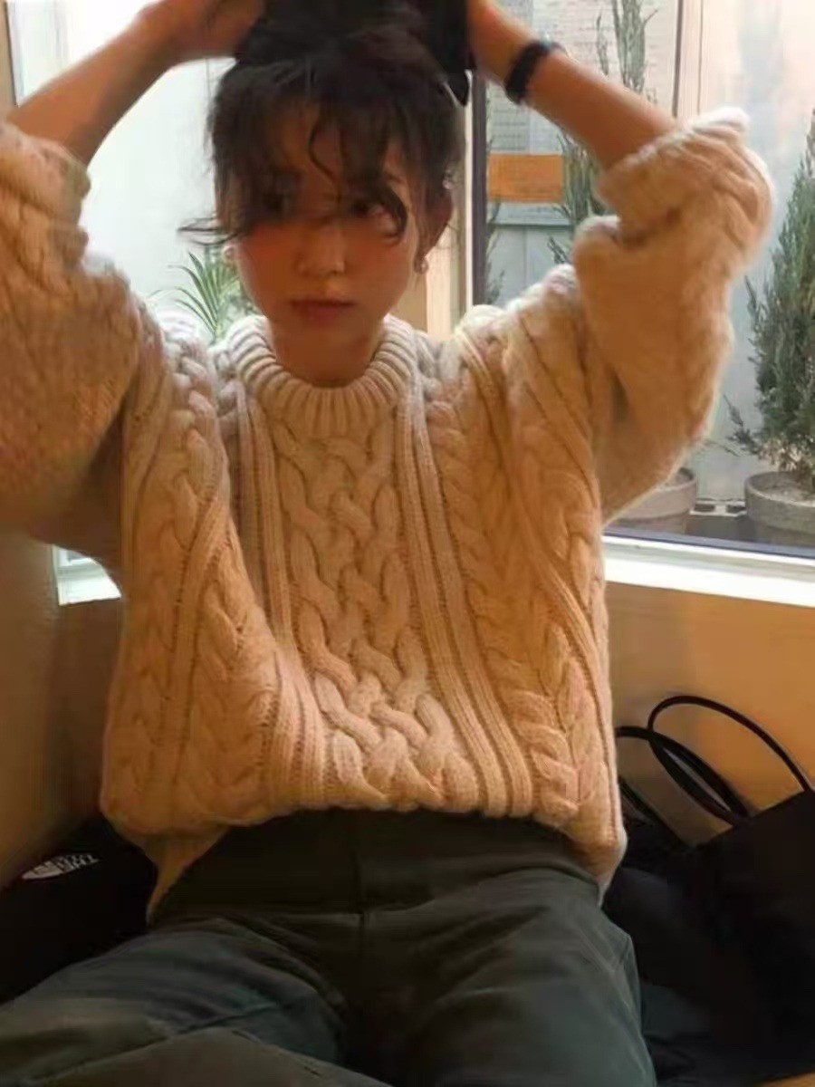 OLA東大門㊣實拍女裝新款時尚職業推薦人氣熱賣真品休閑毛衣mellor/OLA毛衣