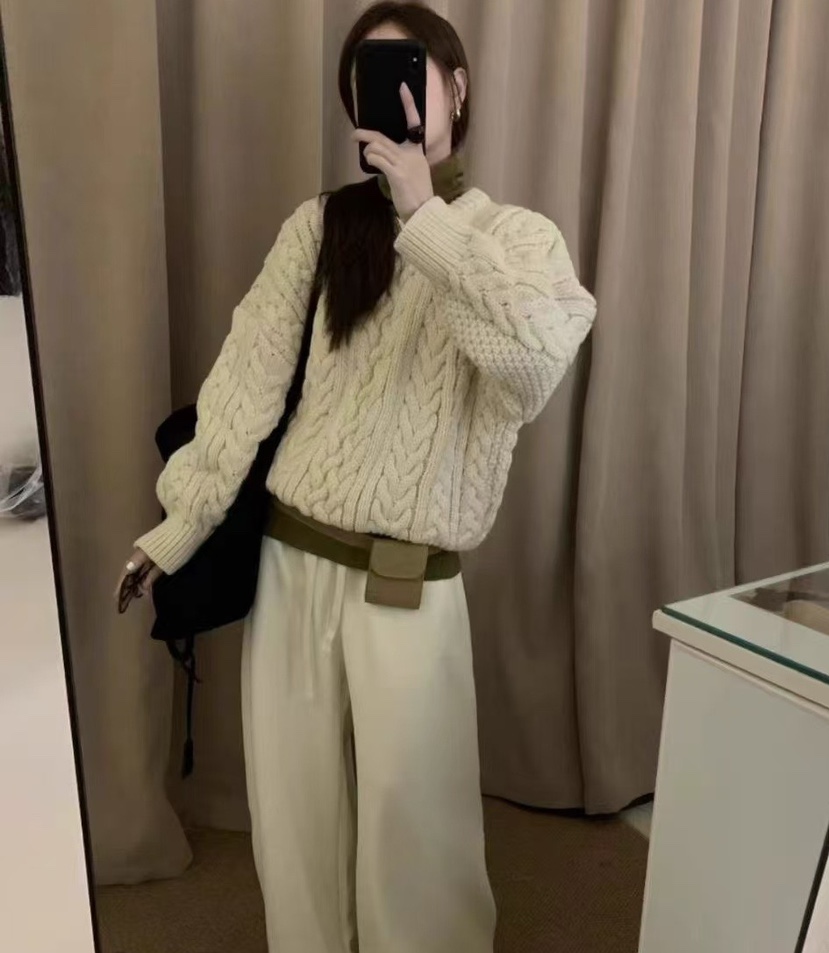 OLA東大門㊣實拍女裝新款時尚職業推薦人氣熱賣真品休閑毛衣mellor/OLA毛衣