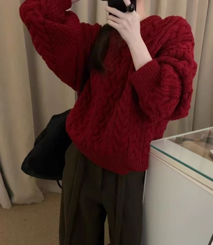 OLA東大門㊣實拍女裝新款時尚職業推薦人氣熱賣真品休閑毛衣mellor/OLA毛衣