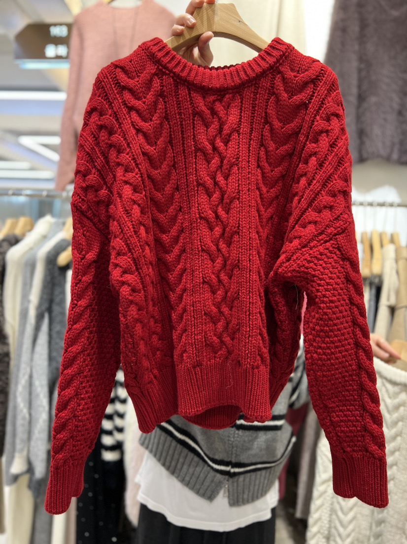 OLA東大門㊣實拍女裝新款時尚職業推薦人氣熱賣真品休閑毛衣mellor/OLA毛衣圖色2