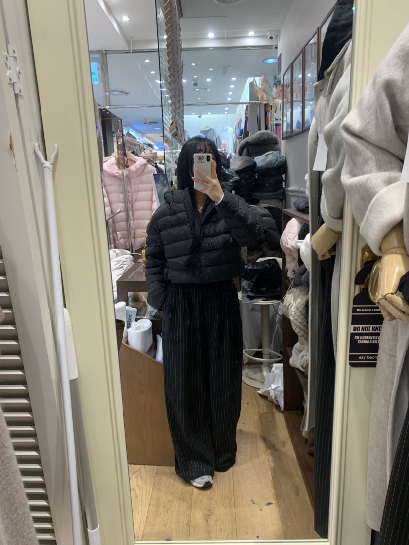 DE GO YOU東大門㊣實拍女士新款25秋冬推薦短款棉服填充鴨絨DE GO YOU短款棉服