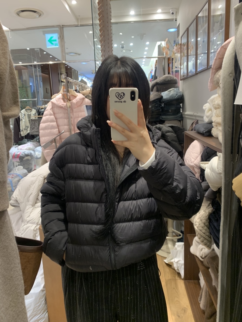 DE GO YOU東大門㊣實拍女士新款25秋冬推薦短款棉服填充鴨絨DE GO YOU短款棉服圖色4