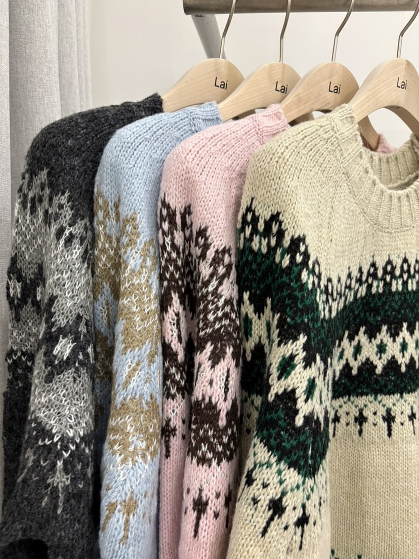 LAI東大門㊣代購女士新品時尚真品熱賣職業推薦25秋冬針織衫Lai針織衫