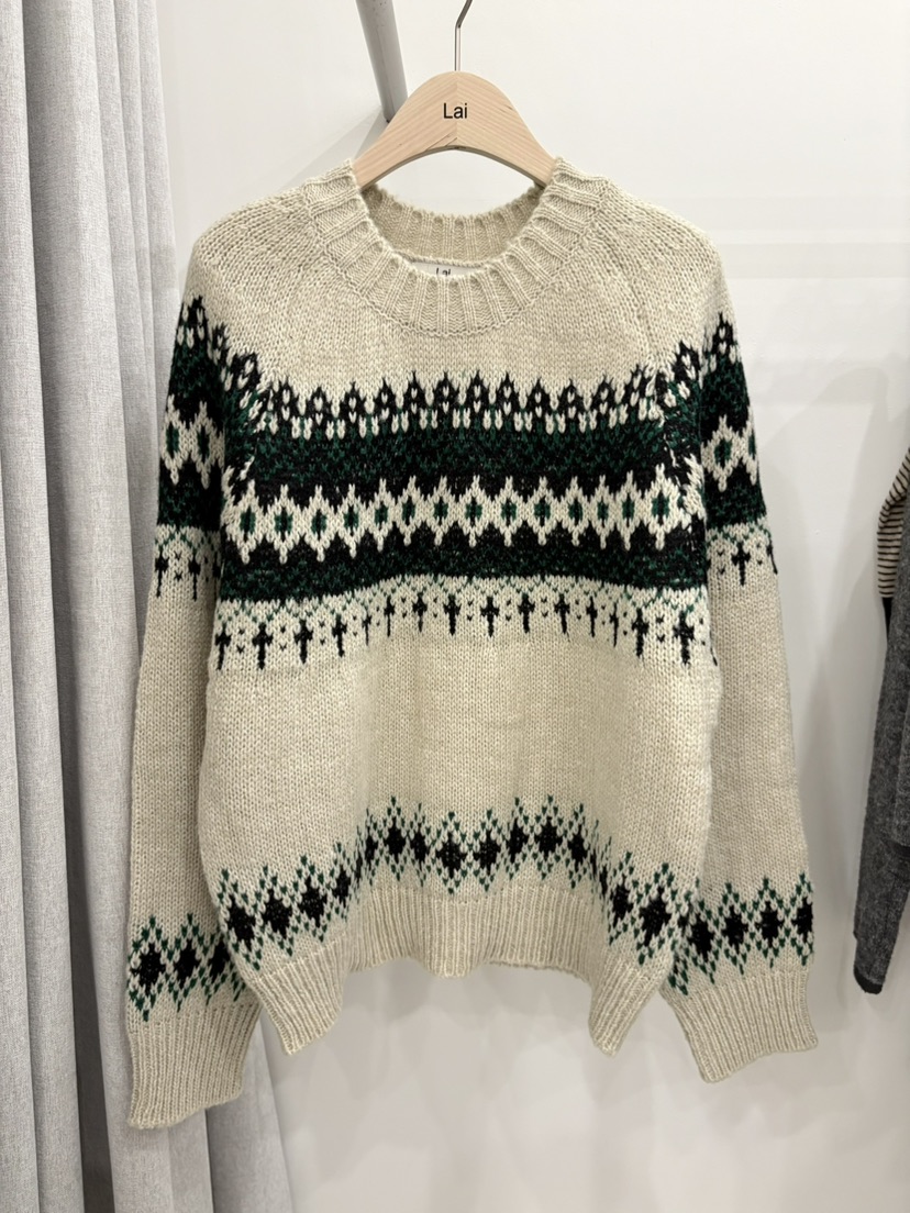 LAI東大門㊣代購女士新品時尚真品熱賣職業推薦25秋冬針織衫Lai針織衫圖色2