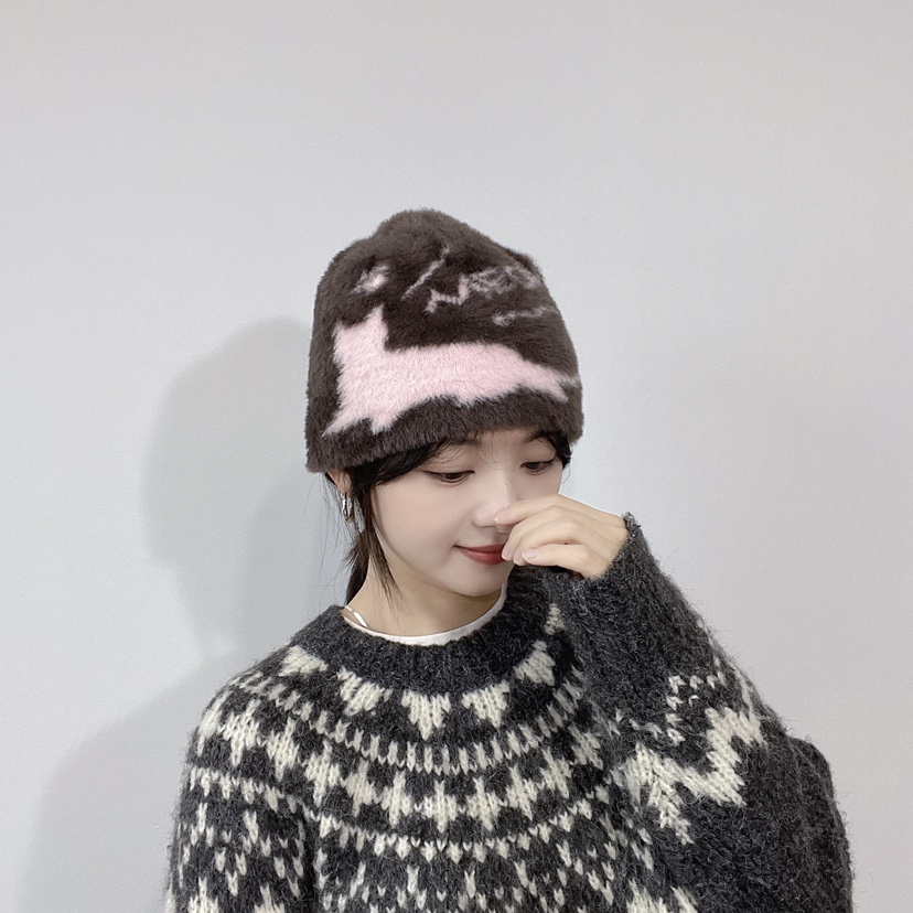 LOVELY HAT東大門㊣實拍女士新款真品時尚職業休閑25秋冬帽子LOVELY HAT帽子