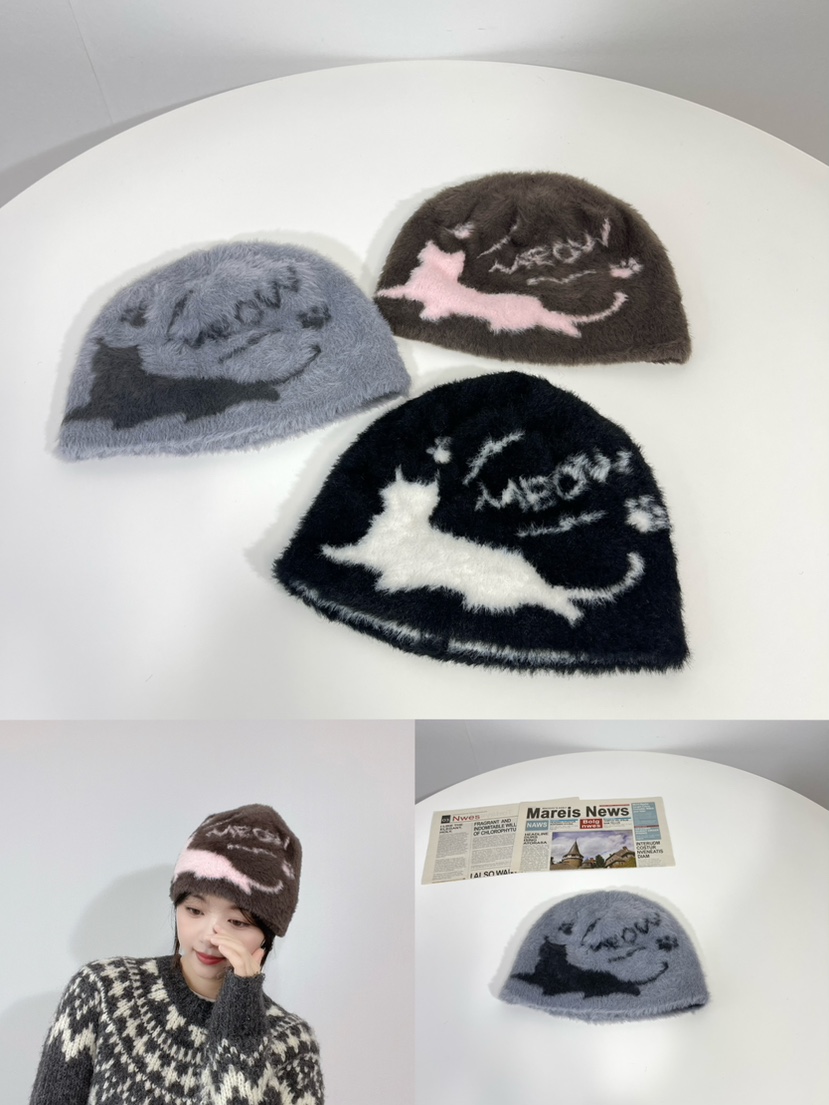 LOVELY HAT東大門㊣實拍女士新款真品時尚職業休閑25秋冬帽子LOVELY HAT帽子