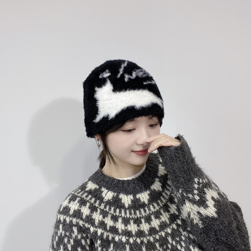 LOVELY HAT東大門㊣實拍女士新款真品時尚職業休閑25秋冬帽子LOVELY HAT帽子圖色1