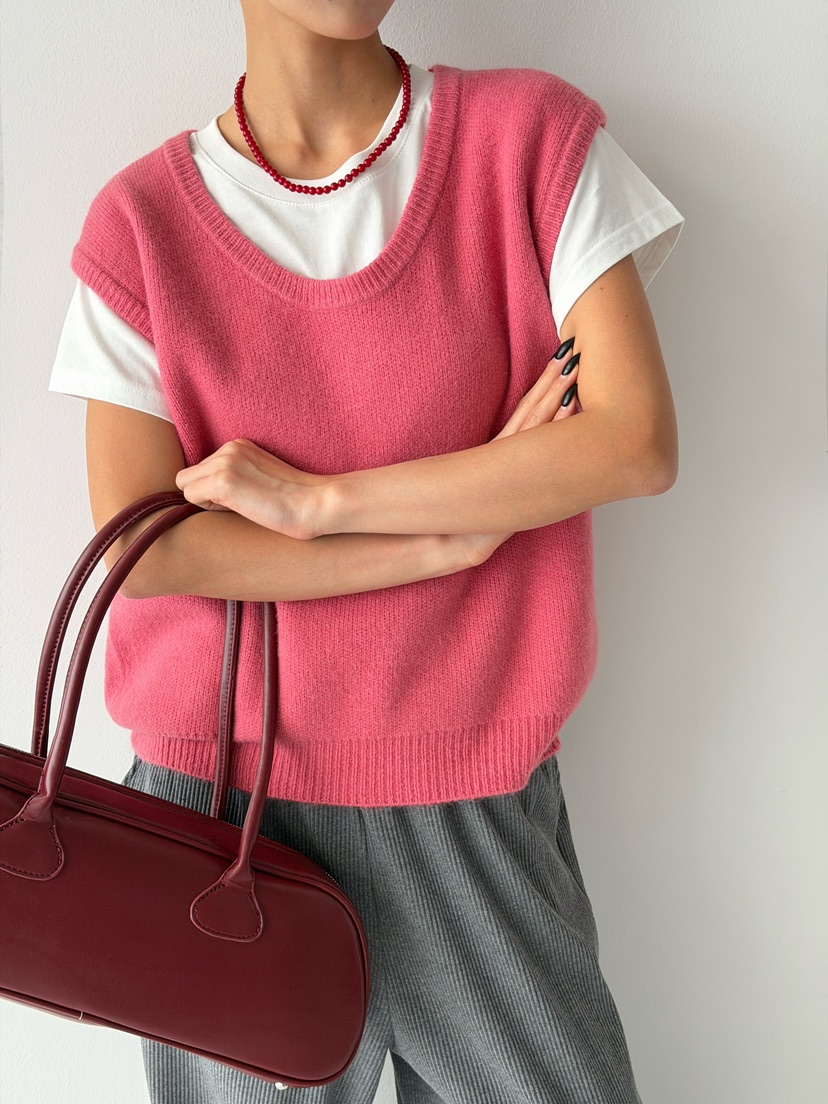 ANGLOG BEIGE韓國代購㊣女裝新款25秋冬人氣時尚推薦吊帶背心ANGLOG BEIGE吊帶/背心