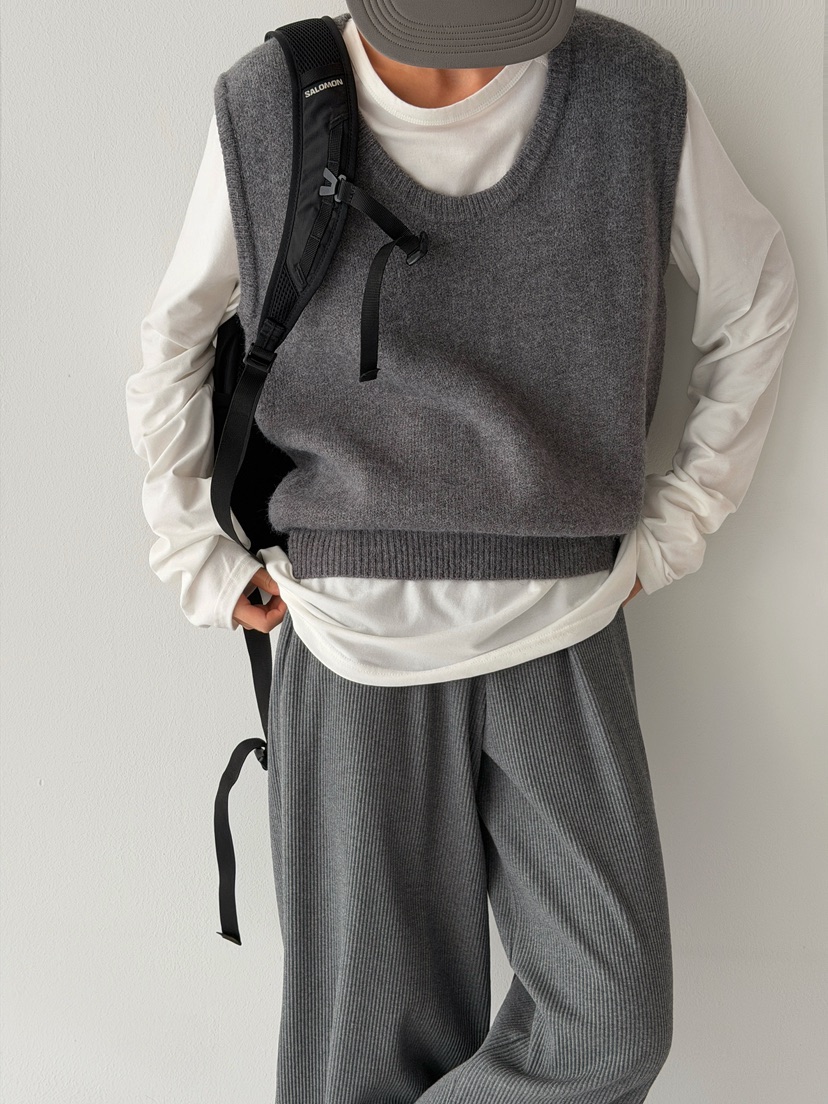 ANGLOG BEIGE韓國代購㊣女裝新款25秋冬人氣時尚推薦吊帶背心ANGLOG BEIGE吊帶/背心