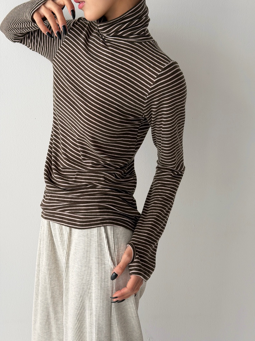 ANGLOG BEIGE韓國直郵㊣女裝新款推薦時尚人氣真品長袖T恤ANGLOG BEIGE長袖T恤