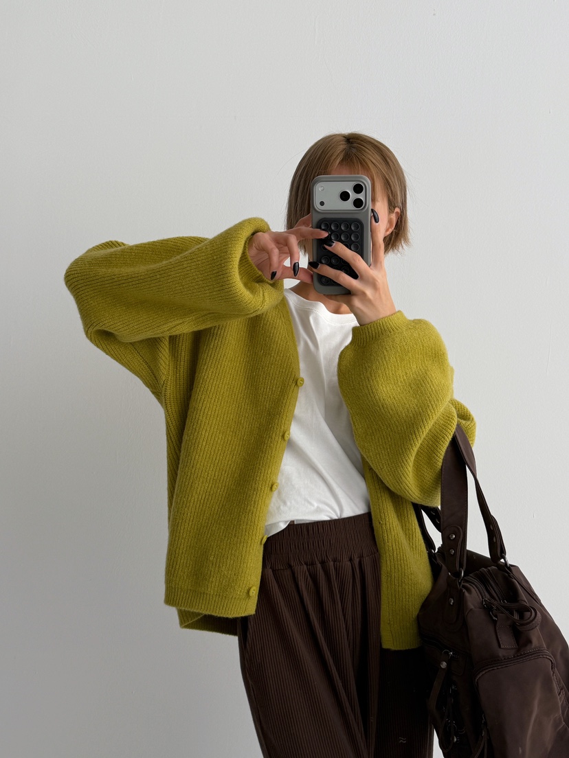 ANGLOG BEIGE韓國代購㊣女裝新款推薦25秋冬職業熱賣針織衫ANGLOG BEIGE針織衫