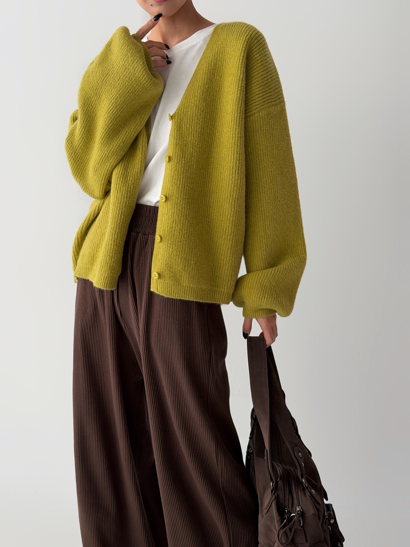 ANGLOG BEIGE韓國代購㊣女裝新款推薦25秋冬職業熱賣針織衫ANGLOG BEIGE針織衫