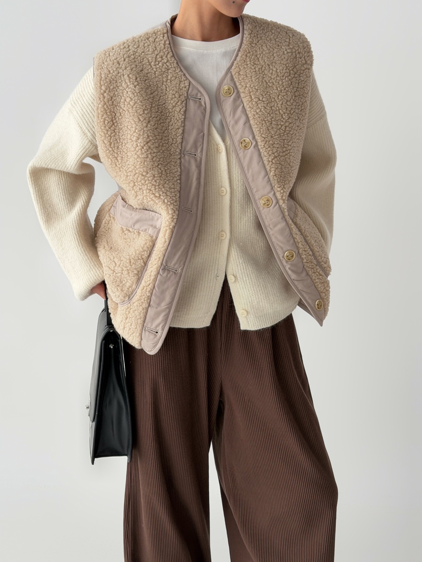 ANGLOG BEIGE韓國代購㊣女裝新款推薦25秋冬職業熱賣針織衫ANGLOG BEIGE針織衫