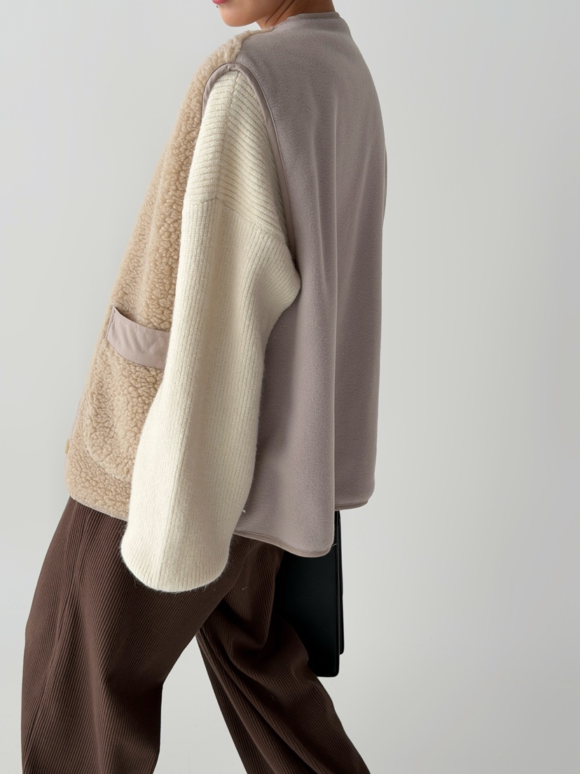 ANGLOG BEIGE韓國代購㊣女裝新款推薦25秋冬職業熱賣針織衫ANGLOG BEIGE針織衫