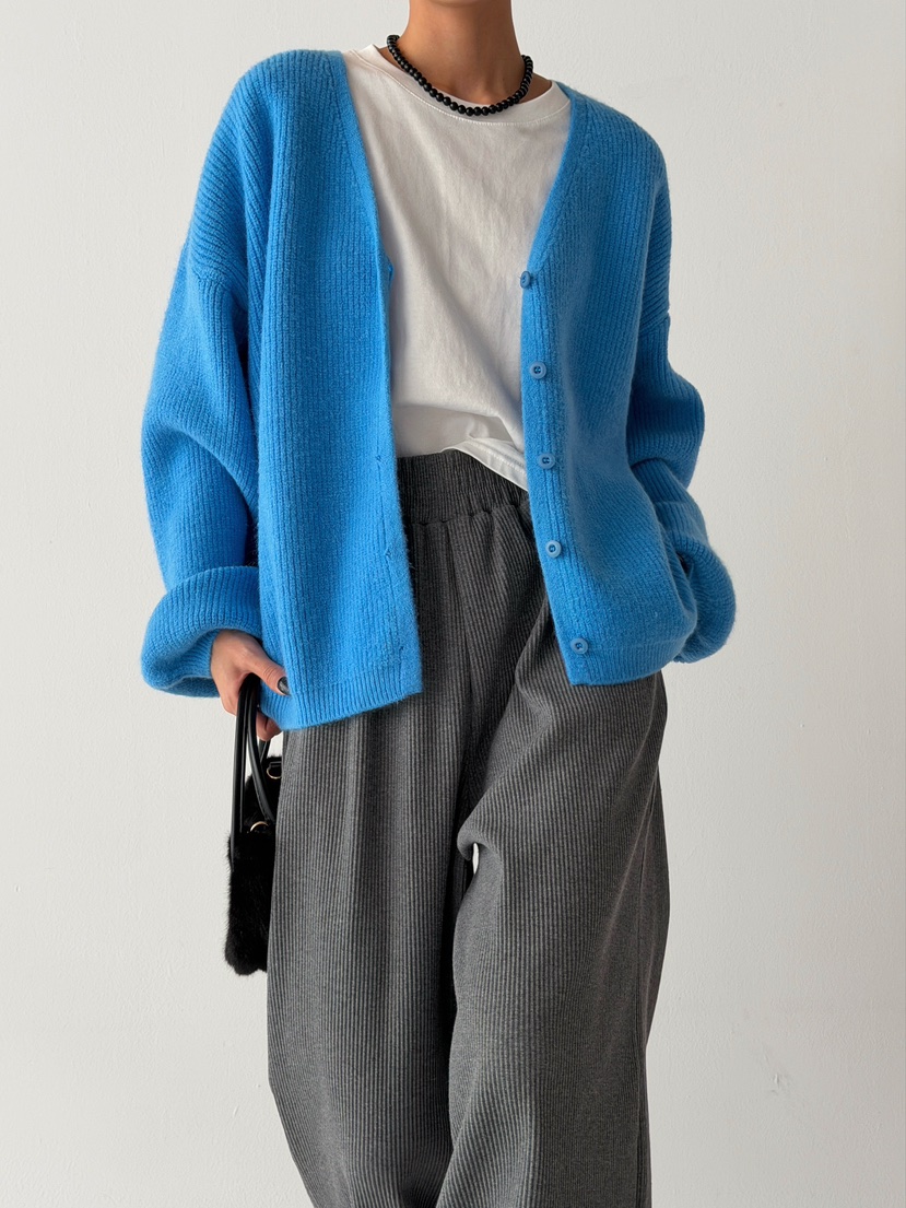 ANGLOG BEIGE韓國代購㊣女裝新款推薦25秋冬職業熱賣針織衫ANGLOG BEIGE針織衫