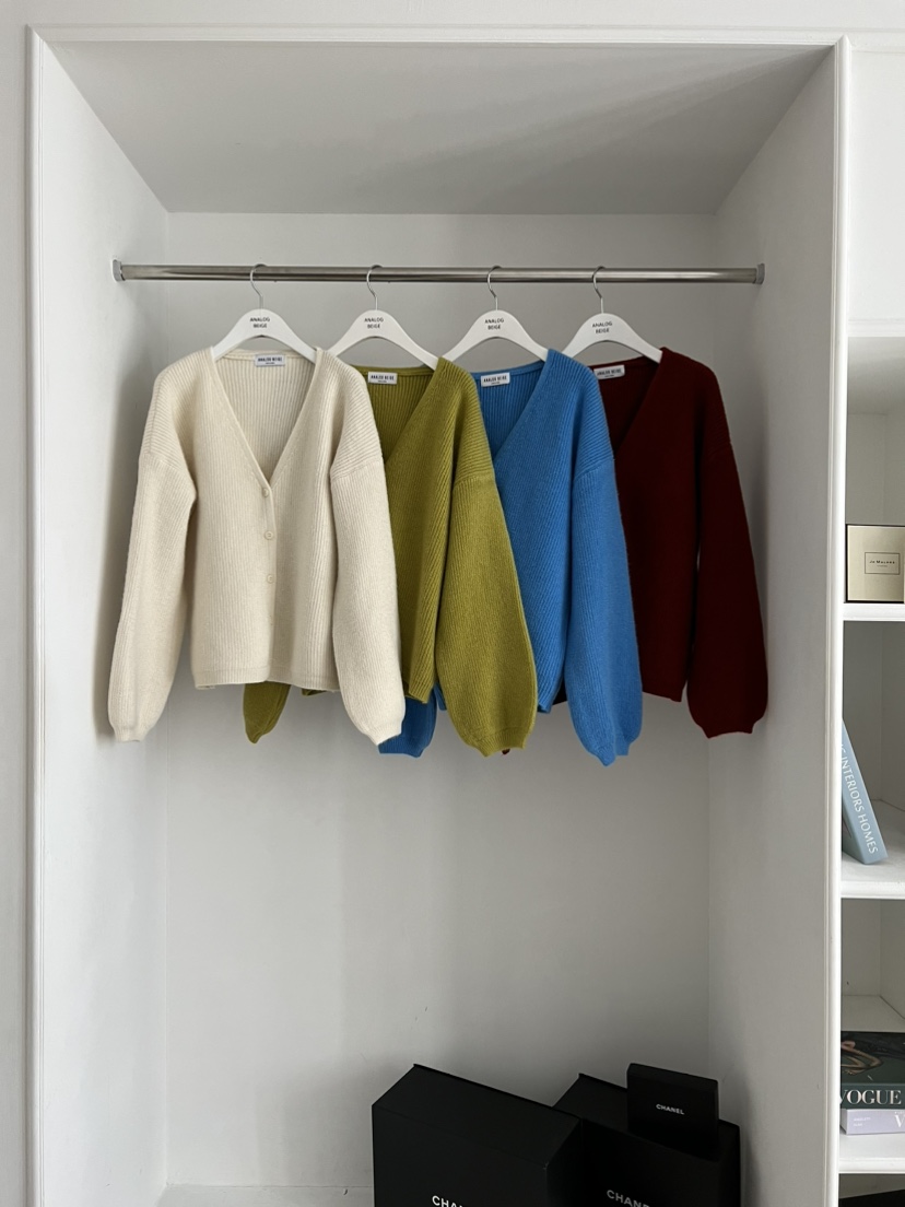 ANGLOG BEIGE韓國代購㊣女裝新款推薦25秋冬職業熱賣針織衫ANGLOG BEIGE針織衫