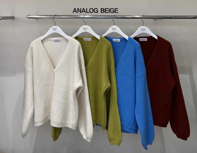 ANGLOG BEIGE韓國代購㊣女裝新款推薦25秋冬職業熱賣針織衫ANGLOG BEIGE針織衫