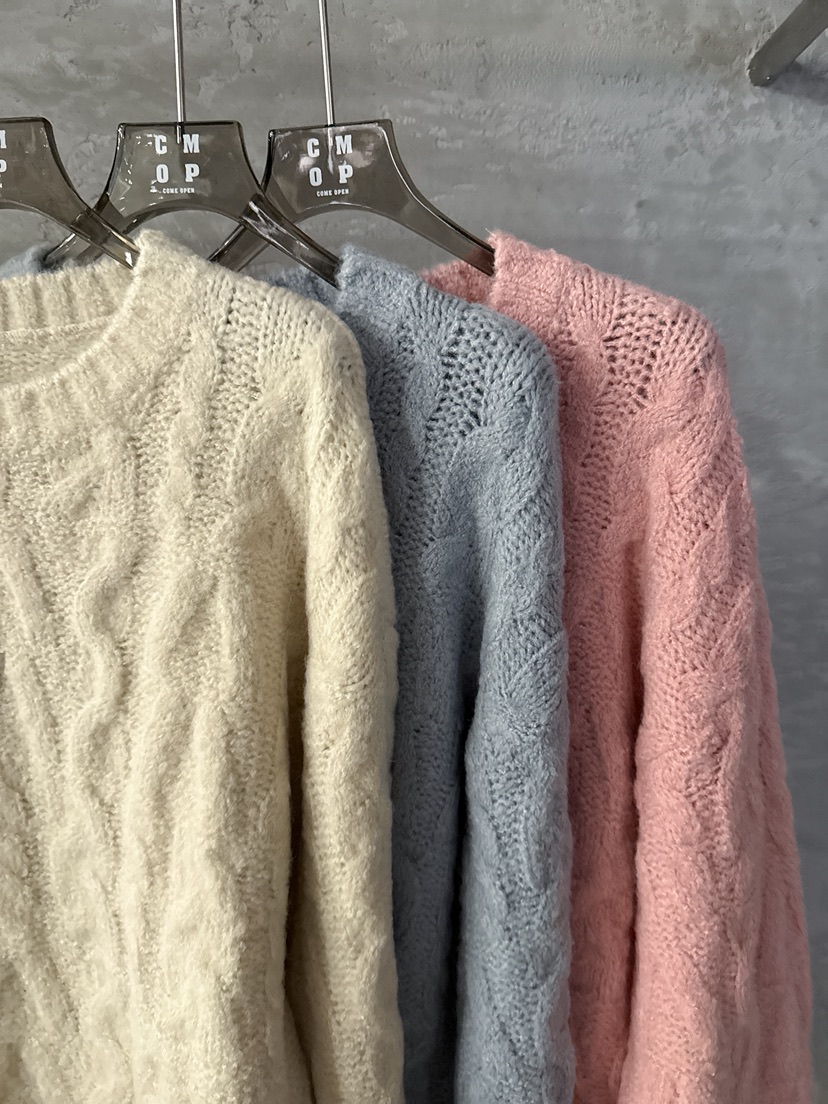 COME OPEN東大門㊣實拍女裝新品人氣職業時尚25秋冬休閑毛衣COMP-(COME OPEN)毛衣