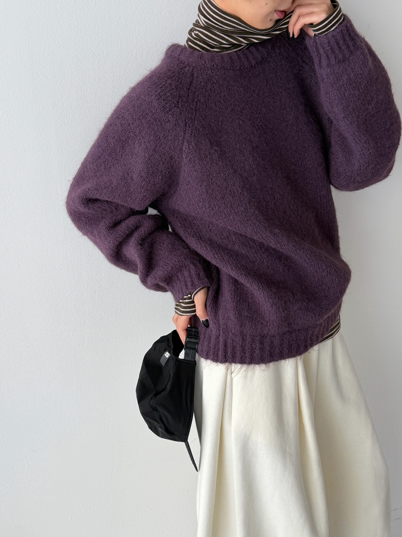 ANGLOG BEIGE韓國代購㊣女士新款推薦時尚職業人氣25秋冬針織衫ANGLOG BEIGE針織衫