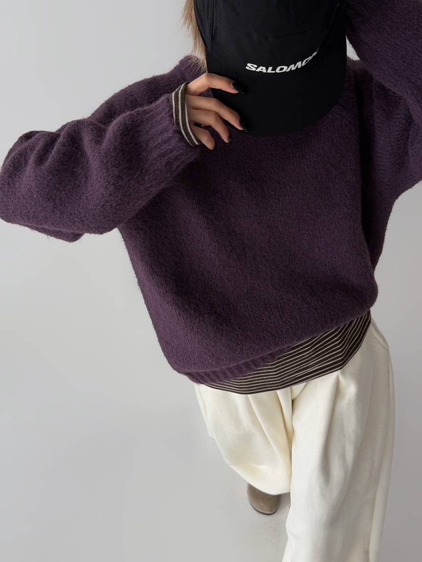 ANGLOG BEIGE韓國代購㊣女士新款推薦時尚職業人氣25秋冬針織衫ANGLOG BEIGE針織衫