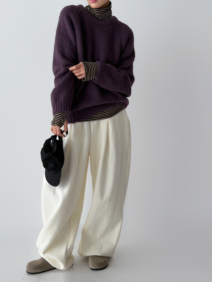 ANGLOG BEIGE韓國代購㊣女士新款推薦時尚職業人氣25秋冬針織衫ANGLOG BEIGE針織衫