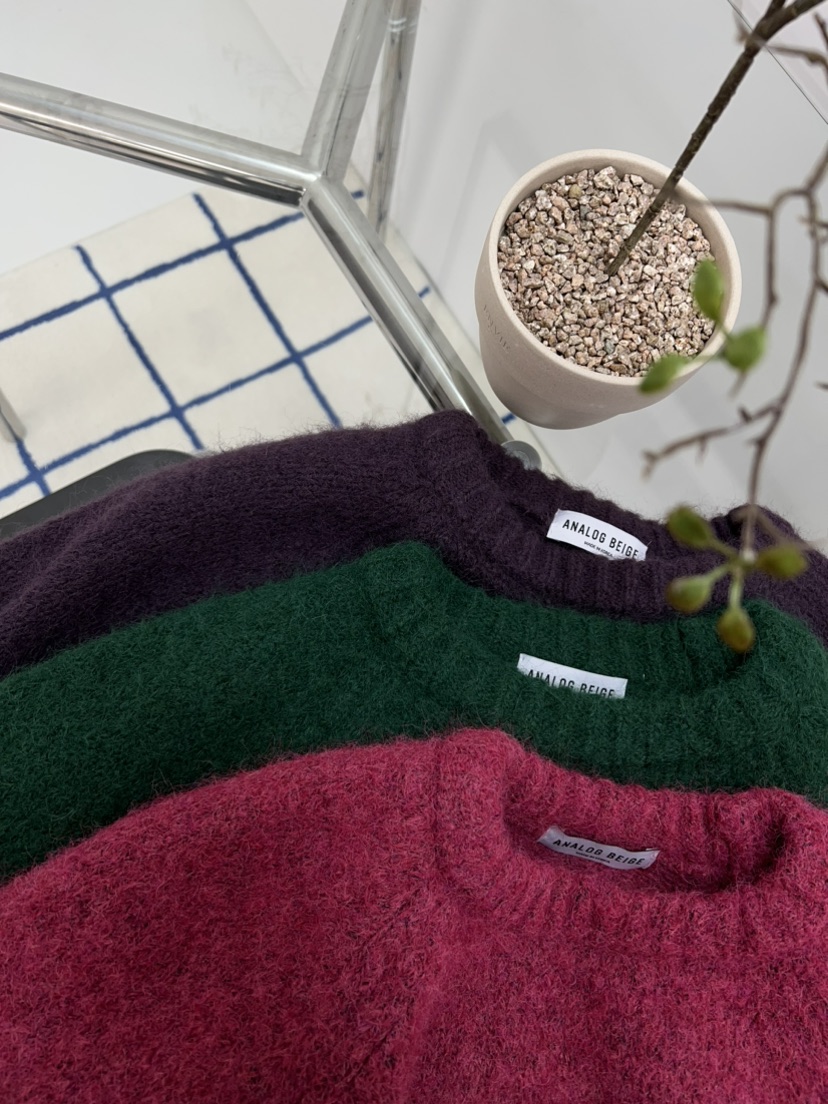 ANGLOG BEIGE韓國代購㊣女士新款推薦時尚職業人氣25秋冬針織衫ANGLOG BEIGE針織衫