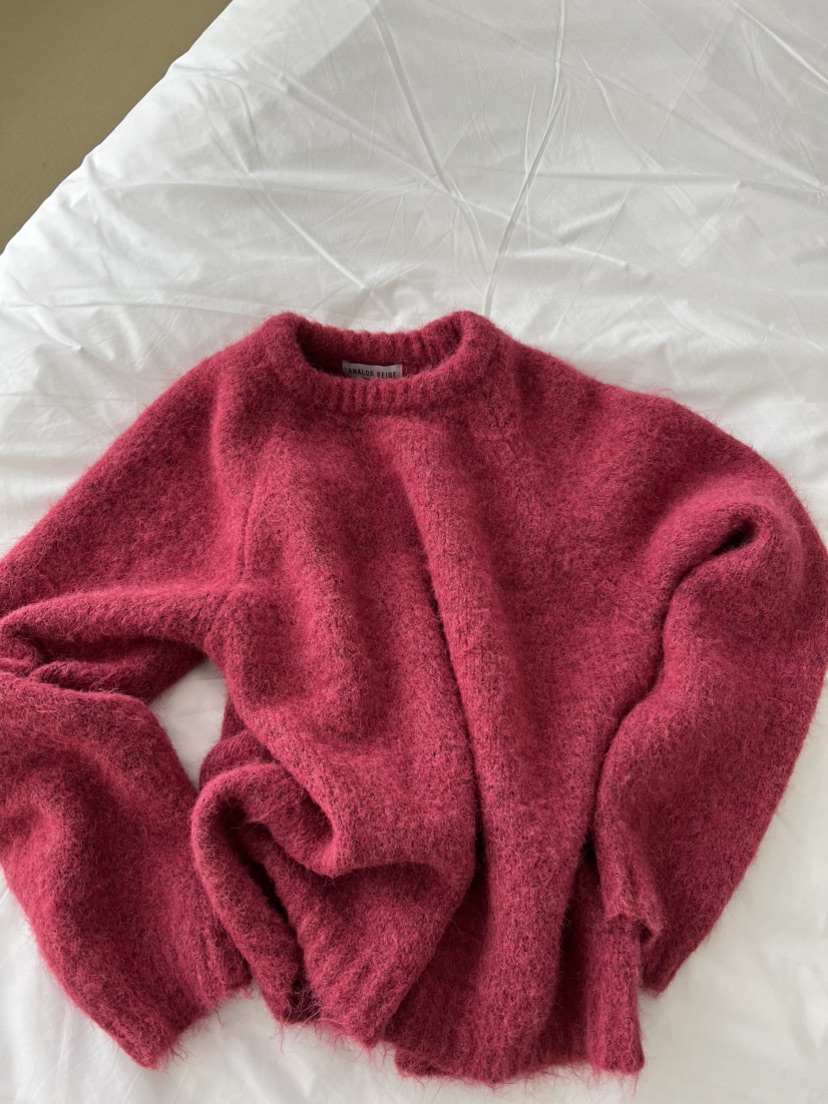 ANGLOG BEIGE韓國代購㊣女士新款推薦時尚職業人氣25秋冬針織衫ANGLOG BEIGE針織衫