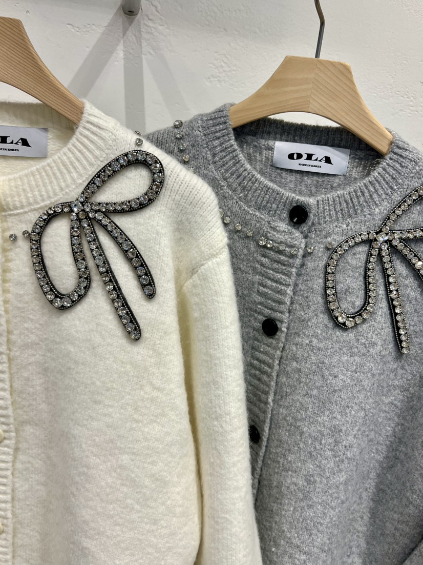 OLA韓國直郵㊣女裝新品時尚人氣25秋冬休閑真品推薦職業針織衫mellor/OLA針織衫