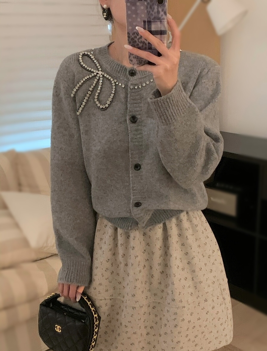 OLA韓國直郵㊣女裝新品時尚人氣25秋冬休閑真品推薦職業針織衫mellor/OLA針織衫